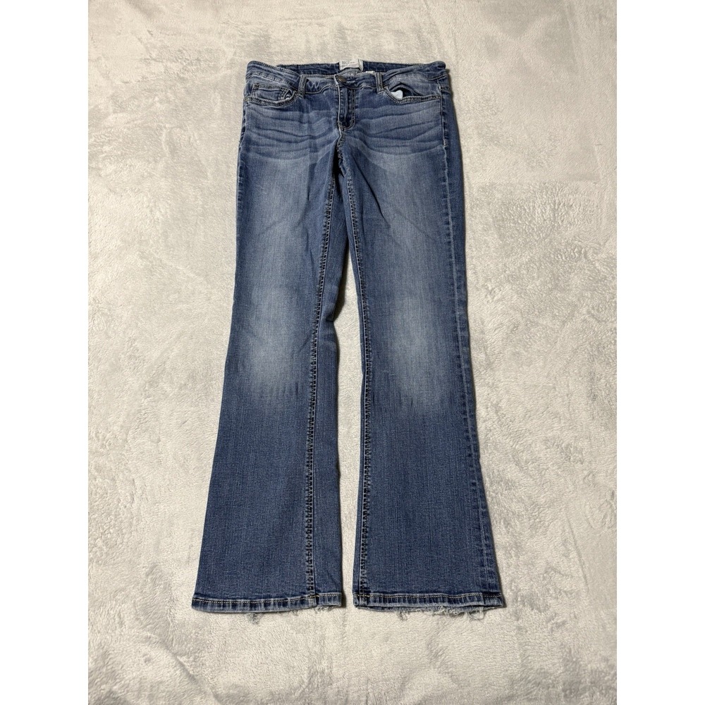 BKE Payton Jeans Womens 31 Blue Bootcut Mid Rise Medium Wash Denim 31x30 - Picture 1 of 11